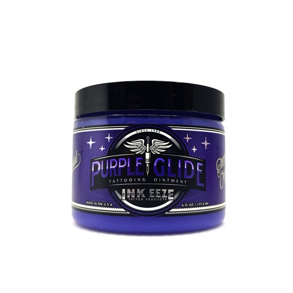 INK-EEZE Purple Glide Tattoo Ointment - 6oz