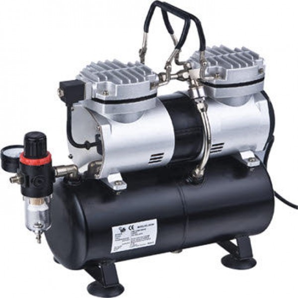 Twin Cylinder Piston Compressor