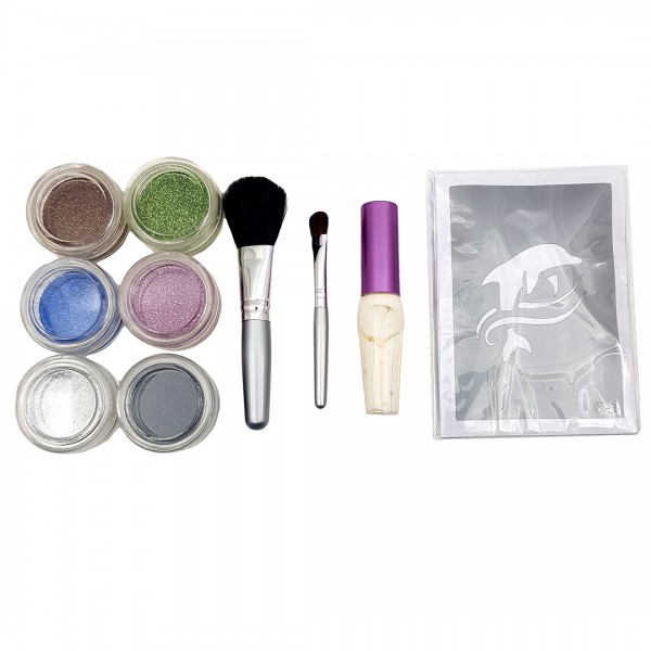 Glitter Tattoo Kit Set - A