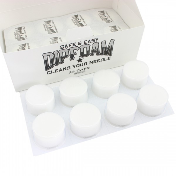 DipFoam - Box of 24 caps