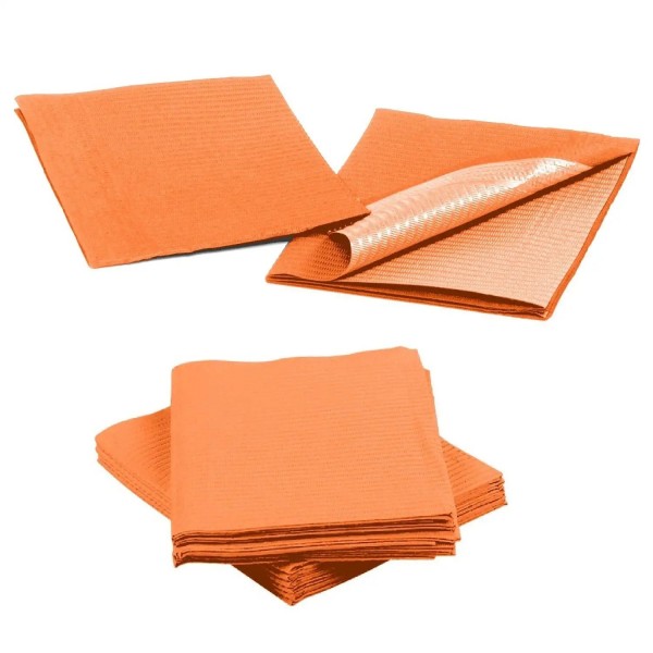 Dental Bibs - Orange