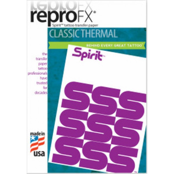 Spirit Thermal Paper 8-1/2 x 11 - Box Of 100 Sheets