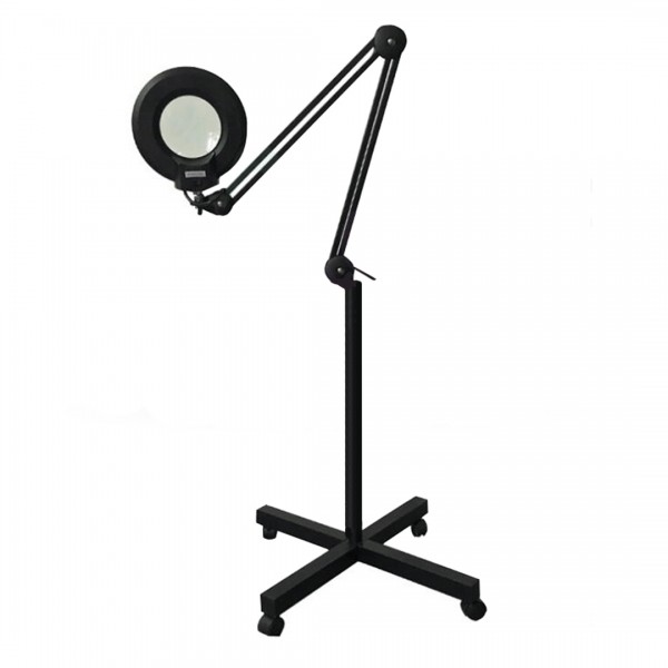 LED Tattoo Lamp With Magnifying Glass 02 - Black