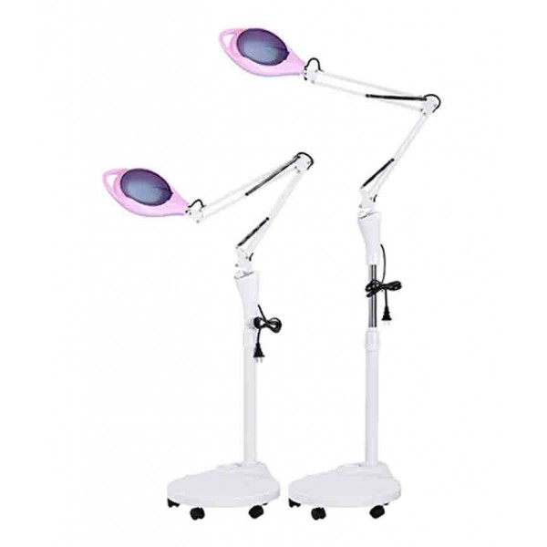 LED Tattoo Lamp With Magnifying Glass 01 - Pink