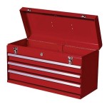 Tool Box 3 Drawer - Red