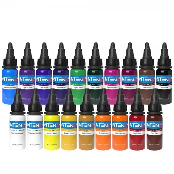 Intenze Ink 19 Color Set