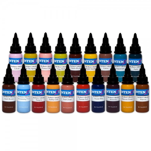 Intenze Ink Boris From Hungary Color Set - 1oz