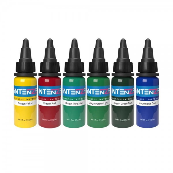 Intenze Ink Dragon Color Set - 1oz