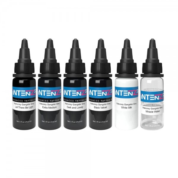 Intenze Ink Mark Mahoney Gangster Grey Set - 1oz